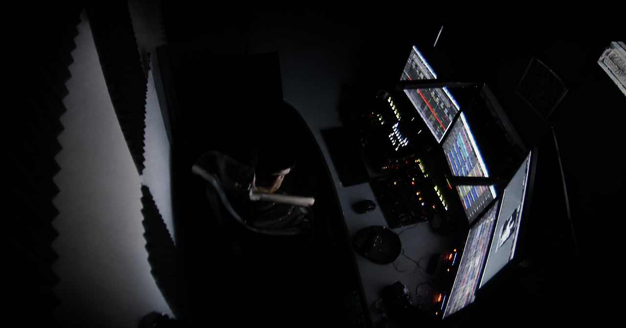 Webcam estatica del estudio Play The Music